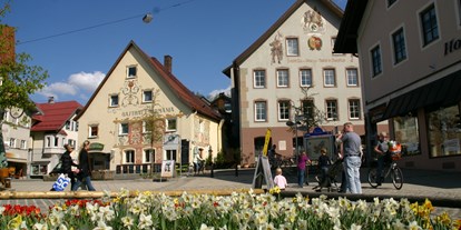 Hotels und Ferienwohnungen im Oberallgäu - Unterkunftsart: Pension, Hotel Garni, Gasthof - Allgäu - Hotel Am Gleis in der Alpenstadt Sonthofen im Allgäu - Hotel Am Gleis 1