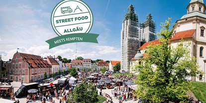 Hotels und Ferienwohnungen im Oberallgäu - Wetter: bei jedem Wetter - Street Food Markt Kempten - Street Food Markt Mai 2024 in Kempten