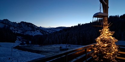 Hotels und Ferienwohnungen im Oberallgäu - Zahlung: Bar - Berghütte Grasgehren 1.447m  - Berghütte Grasgehren unterm Riedbergerhorn
