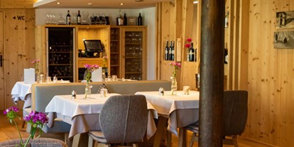 Hotels und Ferienwohnungen im Oberallgäu - Zahlung: Bar - Sonnenburg in Riezlern im Kleinwalsertal - Restaurant im Genuss- und Aktivhotel - Sonnenburg - Restaurant im Genuss- und Aktivhotel im Kleinwalsertal