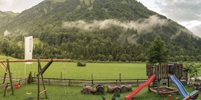 Hotels und Ferienwohnungen im Oberallgäu - Verpflegung: Vegetarisch - Oberallgäu - Berggasthof Riefenkopf bei Oberstdorf im Allgäu - Berggasthof Riefenkopf im Trettachtal bei Oberstdorf
