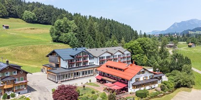 Hotels und Ferienwohnungen im Oberallgäu - Reisegrund: Gruppenaufenthalt - Allgäu - Hotel Frohsinn im Sommer  - Wohlfühlhotel Frohsinn in Fischen im Allgäu