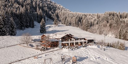 Hotels und Ferienwohnungen im Oberallgäu - Betriebsart | Angebot: Eventlocation - Die Alpe Dornach im Winter - Alpe Dornach | Allgäuer Alpinküche