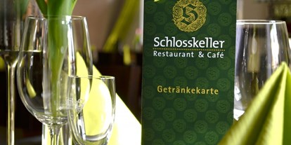 Hotels und Ferienwohnungen im Oberallgäu - Betriebsart | Angebot: Restaurant - Schlosskeller - Restaurant & Café in Bad Hindelang im Allgäu - Schlosskeller - Restaurant & Café in Bad Hindelang im Allgäu