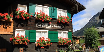 Hotels und Ferienwohnungen im Oberallgäu - Reisegrund: Wanderurlaub - Oberstdorf - Oberstdorf im Allgäu  - Chalet am Frohmarkt in Oberstdorf im Allgäu