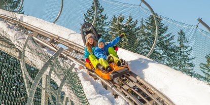 Hotels und Ferienwohnungen im Oberallgäu - Kinder & Familie: Wickelraum - Alpsee Bergwelt mit Alpsee Coaster im Winter - Alpsee Bergwelt mit Alpsee Coaster im Winter