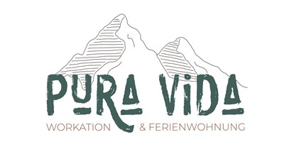Hotels und Ferienwohnungen im Oberallgäu - Reisegrund: Skiurlaub - Bayern - Logo - Pura Vida Workation & Ferienwohnung
