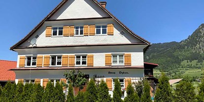 Hotels und Ferienwohnungen im Oberallgäu - Freizeit: Skifahren - Bad Hindelang Bad Oberdorf - Haus Oyben - Ferienwohnungen in Bad Hindelang -  Haus Oyben - Ferienwohnungen in Bad Hindelang
