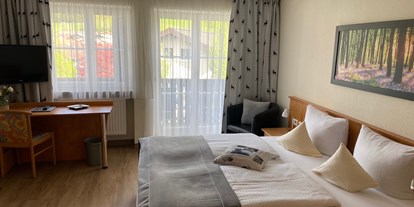 Hotels und Ferienwohnungen im Oberallgäu - Ausstattung Ferienwohnungen / Zimmer: Flachbild-TV - Oberstaufen - Hotel Neudeck in Oberstaufen im Oberallgäu 