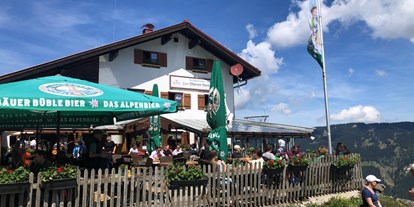 Hotels und Ferienwohnungen im Oberallgäu - Kategorien: Bergbahn - Hornbahn Bad Hindelang im Allgäu im Sommer - Hornbahn Bad Hindelang im Allgäu im Sommer
