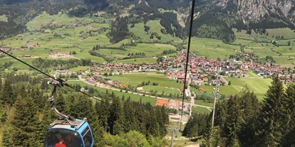 Hotels und Ferienwohnungen im Oberallgäu - Kategorien: Outdoorattraktion - Hornbahn Bad Hindelang im Allgäu - Hornbahn Bad Hindelang im Allgäu im Sommer