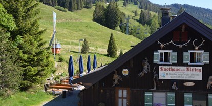 Hotels und Ferienwohnungen im Oberallgäu - Saison: Sommer - Die Mittagbahn über Immenstadt im Sommer - Die Mittagbahn über Immenstadt im Sommer