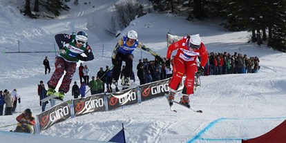 Hotels und Ferienwohnungen im Oberallgäu - Parken & Anreise: kostenpflichtige Parkplätze - Skicross - Bundesstützpunkt Grasgehren  - Sonnen- Skiparadies Grasgehren am Riedbergpass