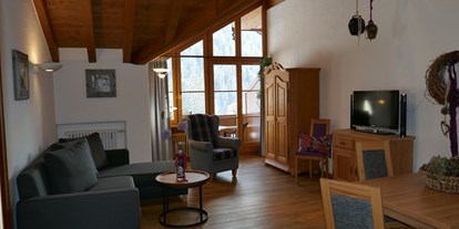 Hotels und Ferienwohnungen im Oberallgäu - Ausstattung: bedingt behindertengerecht - Bayern - FEWO "Riedberhorn"****72qm - Albingers Landhaus