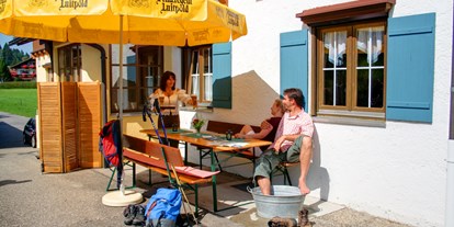 Hotels und Ferienwohnungen im Oberallgäu - Verpflegung: Vollwertküche - Deutschland - Pension Forelle mit Halbpension in Obermaiselstein im Allgäu - Ferienpension Forelle