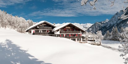 Hotels und Ferienwohnungen im Oberallgäu - Verpflegung: Naturküche - Oberstdorf - Der Winter - ein Traum  - Alpengasthof-Hotel Schwand