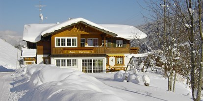 Hotels und Ferienwohnungen im Oberallgäu - Reisegrund: Wanderurlaub - Vorarlberg - Haus Narzisse im Winter - Ferienwohnungen Haus Narzisse