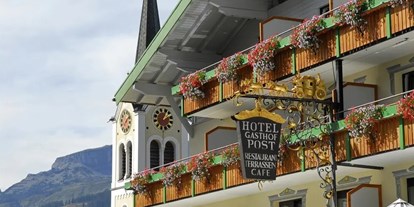 Hotels und Ferienwohnungen im Oberallgäu - Reisegrund: Wellnessurlaub - Kleinwalsertal - Hotel Hallers Posthotel in Riezlern - Kleinwasertal - Haller's Posthotel & Posthaus