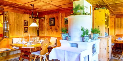 Hotels und Ferienwohnungen im Oberallgäu - Ausstattung: Restaurant - Allgäu - Almhof Rupp in Riezlern im Kleinwalsertal - Almhof Rupp in Riezlern im Kleinwalsertal