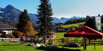 Hotels und Ferienwohnungen im Oberallgäu - Reisegrund: Wanderurlaub - Fischen im Allgäu Berg - Hotel - Pension Kaserer in Fischen im Allgäu - Panorama - Hotel Kaserer in Fischen im Allgäu