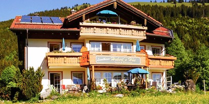 Hotels und Ferienwohnungen im Oberallgäu - Freizeit: Sauna - Bad Hindelang - Huberts Hüs - Ferienwohnungen in Oberjoch im Allgäu - Huberts Hüs - Ferienwohnungen in Oberjoch im Allgäu