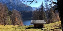 Hotels und Ferienwohnungen im Oberallgäu - Deutschland - Naturfreibad Freibergsee bei Oberstdorf - Naturfreibad Freibergsee mit Bootsverleih bei Oberstdorf