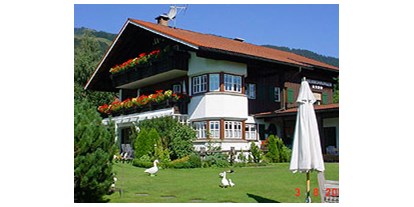 Hotels und Ferienwohnungen im Oberallgäu - Ausstattung: Nichtraucherhaus - Bolsterlang - Dreimädelhaus