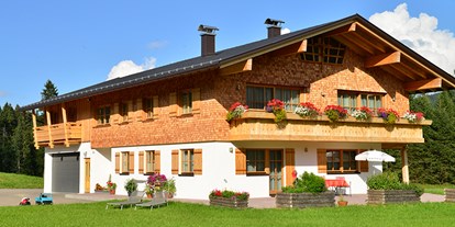 Hotels und Ferienwohnungen im Oberallgäu - Verpflegung: Frühstücksbuffet - Österreich - Bergblick