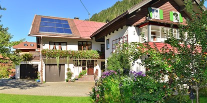 Hotels und Ferienwohnungen im Oberallgäu - Freizeit: Wandern - Bad Hindelang - Ferienwohnungen in Bad Hindelang - Unterjoch - Ferienwohnungen bei Hauber's