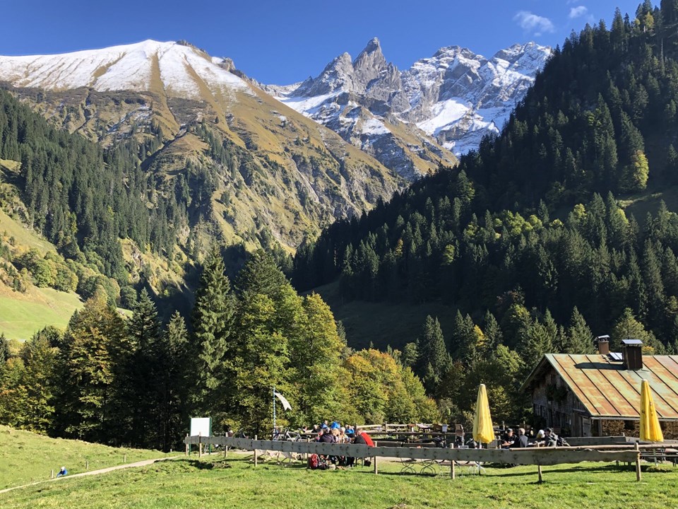 Alpen haben eine wichtige Funktion in den Allgäuer Hochalpen