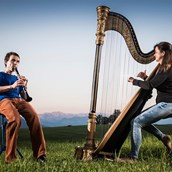 Unterkunft im Allgäu - Kultur am Gleis: Banjasto - Konzert für Harfe & Akkordeon - Kultur am Gleis: Banjasto - Konzert für Harfe & Akkordeon