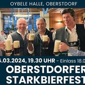 Veranstaltungskalender für das Oberallgäu: Traditionelles Bockbierfest in Oberstdorf - Traditionelles Bockbierfest in Oberstdorf