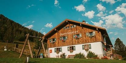 Hotels und Ferienwohnungen im Oberallgäu - Parken & Anreise: keine Anreise mit PKW möglich - Bayern - Hecking & Blanz auf der Oberstiegalpe - Blanz & Hecking auf der Oberstiegalpe