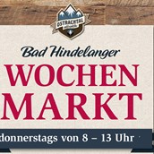 Veranstaltungskalender für das Oberallgäu: Wochenmarkt in Bad Hindelang - Wochenmarkt in Bad Hindelang