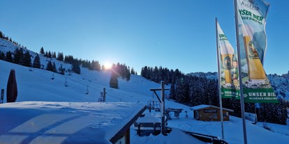 Hotels und Ferienwohnungen im Oberallgäu - Zahlung: EC-Karte - Berghütte Grasgehren 1.447m  - Berghütte Grasgehren unterm Riedbergerhorn