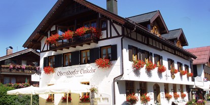 Hotels und Ferienwohnungen im Oberallgäu - Oberstdorf Ort - Restaurant und Gasthof Oberstdorfer Einkehr in Oberstdorf im Allgäu - Oberstdorfer Einkehr - Restaurant & Gasthof geschlossen!