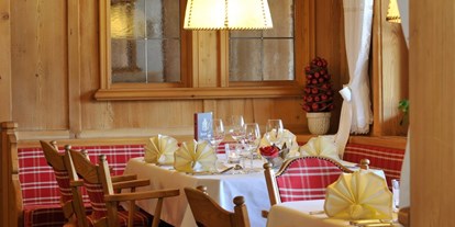 Hotels und Ferienwohnungen im Oberallgäu - Küchenstil: Heimische Küche - Restaurant Berwanger Hof in Obermaiselstein - Restaurant Berwanger Hof in Obermaiselstein