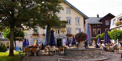 Hotels und Ferienwohnungen im Oberallgäu - Betriebsart | Angebot: Unterhaltungsmusik - Bayern - Adler - Hotel und Restaurant in Oberstaufen im Oberallgäu - Restaurant im Adler in Oberstaufen im Allgäu