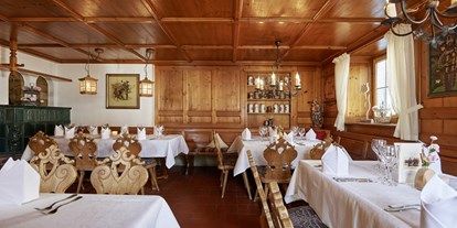 Hotels und Ferienwohnungen im Oberallgäu - Küchenstil: Heimische Küche - Bayern - Restaurant im Hotel Adler in Oberstaufen im Allgäu - Restaurant im Adler in Oberstaufen im Allgäu