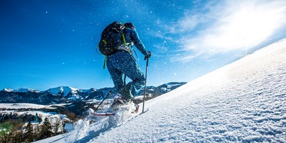 Hotels und Ferienwohnungen im Oberallgäu - Saison: Winter - Oberstaufen - Bergwelt Oberstaufen - Outdoor Abenteuer im Allgäu - Bergwelt Oberstaufen im Allgäu