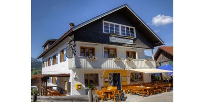Hotels und Ferienwohnungen im Oberallgäu - Reisegrund: Kur / Erholungsaufenthalt - Berggasthof Sonne in Sonthofen im Allgäu