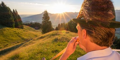 Hotels und Ferienwohnungen im Oberallgäu - Wetter: bei jedem Wetter - Alphornkurse für Anfänger und Fortgeschrittene im Allgäu - Alphornkurse für Anfänger bis Fortgeschrittene im Allgäu