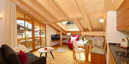 Hotels und Ferienwohnungen im Oberallgäu - Verpflegung: Halbpension - Deutschland - Hahnenköpfle Lodge  - wohnen wie im siebten Himmel
