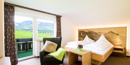 Hotels und Ferienwohnungen im Oberallgäu - Doppelzimmer "Huimat" im Gästehaus - Ihr Alpenblick - Hotel & Restaurant in Fischen im Allgäu