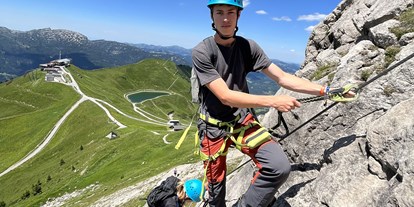 Hotels und Ferienwohnungen im Oberallgäu - Österreich - Walser Klettersteig - unterwegs mit der Bergschule Kleinwalsertal - Walser Klettersteig - unterwegs mit der  Bergschule Kleinwalsertal