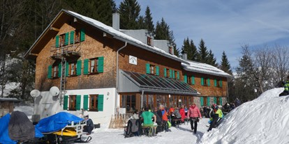 Hotels und Ferienwohnungen im Oberallgäu - Schwarzenberghütte im Naturschutzgebiet Hintersteiner Tal - Schwarzenberghütte - Einkehrziel im Hintersteiner Tal
