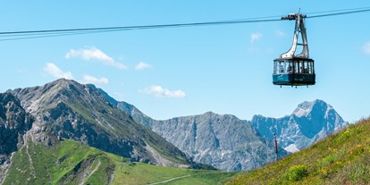 Hotels und Ferienwohnungen im Oberallgäu - Parken & Anreise: Busparkplatz - Bayern - Bergbahnen im Oberallgäu - die Fellhornbahn - Fellhornbahn in Oberstdorf - Allgäu im Sommer