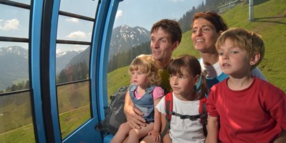Hotels und Ferienwohnungen im Oberallgäu - Kinder & Familie: Kindergerichte - Bergbahnen im Allgäu - Hornbahn in Bad Hindelang - Hornbahn Bad Hindelang im Allgäu im Sommer
