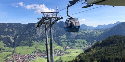 Hotels und Ferienwohnungen im Oberallgäu - Kategorien: Bergbahn - Bayern - Hornbahn Bad Hindelang im Allgäu - Hornbahn Bad Hindelang im Allgäu im Sommer