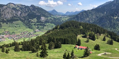 Hotels und Ferienwohnungen im Oberallgäu - Kategorien: Outdoorattraktion - Oberallgäu - Hornbahn Bad Hindelang im Allgäu - Hornbahn Bad Hindelang im Allgäu im Sommer